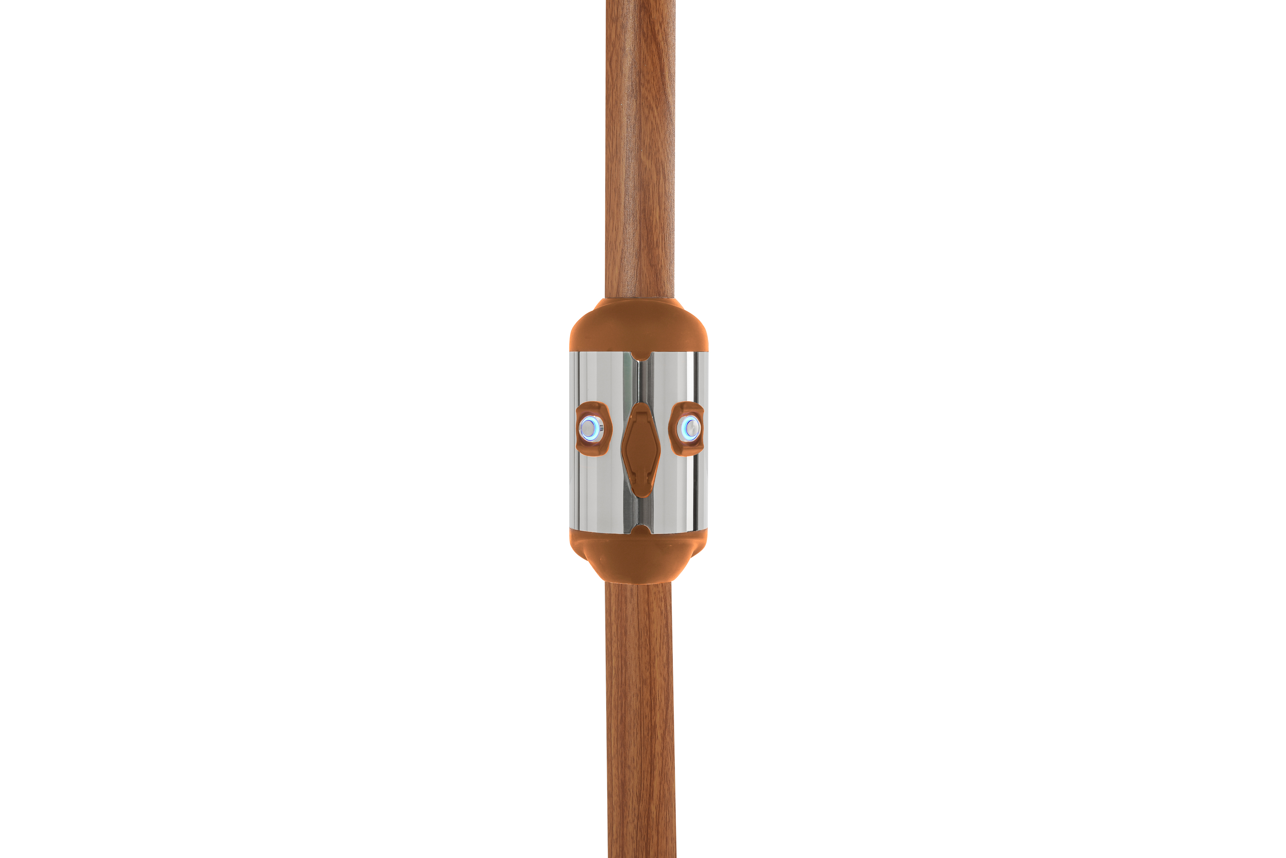 Patented folding system in the umbrella